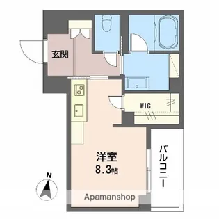インセプション【2階】の間取り