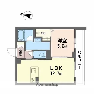 竹仲屋【2階】の間取り