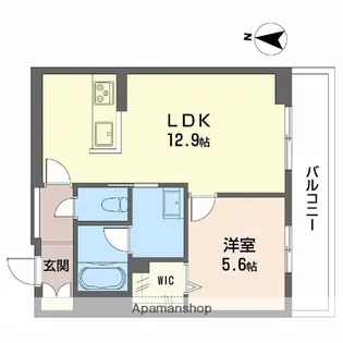 ガーデンコート【2階】の間取り