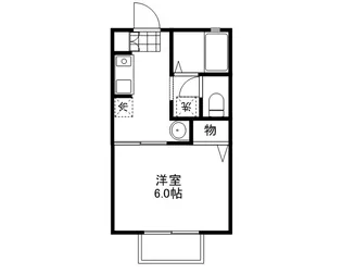 ピュアメゾン B棟【1階】の間取り