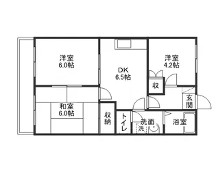 ヴィンテージ・プレイス【2階】の間取り