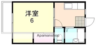 宮原マンション福井【2階】の間取り