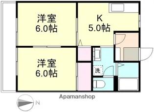 エスポワールマキ【1階】の間取り