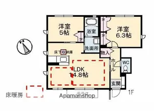 ジョリカⅣ【1階】の間取り