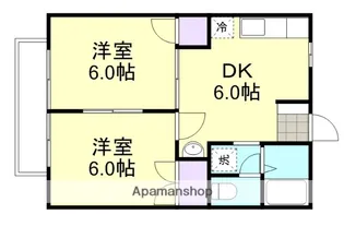 ニューシティM【2階】の間取り