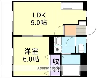 グランティーア【2階】の間取り