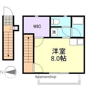 パルク大国【2階】の間取り
