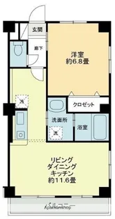 グローリー琴浦【2階】の間取り
