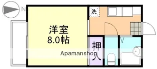 コーポ中原【2階】の間取り