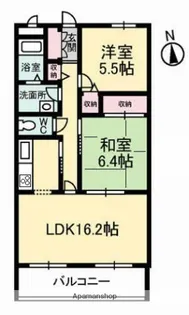 グランディール A棟?【1階】の間取り