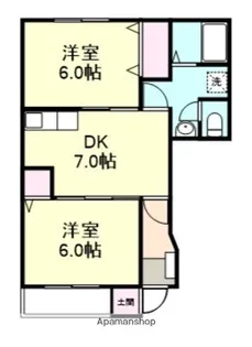 アトリエ・リゾート21【1階】の間取り