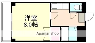 プリード倉敷【5階】の間取り