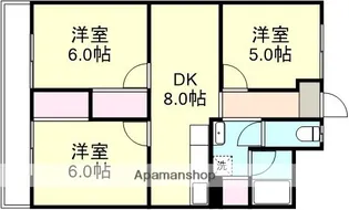 大建アーバンハイツ【4階】の間取り