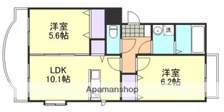 カーサフェリーチェⅢ【3階】の間取り