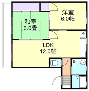 エトアール吉浦【1階】の間取り