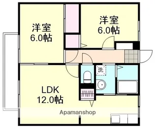 サンエクセル【1階】の間取り