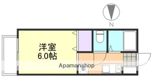 ジュネス貝原【1階】の間取り