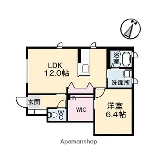Nコート【1階】の間取り