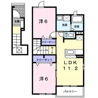 きぼう【2階】の間取り