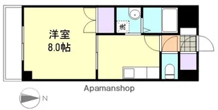 グローリー中庄【4階】の間取り