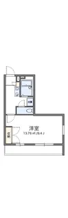 レオパレスグランドール早島【2階】の間取り