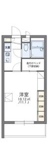 レオパレスセンチュリー【1階】の間取り