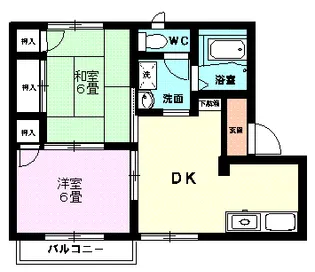 エクメーネ【2階】の間取り