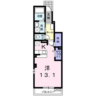 グレイス【1階】の間取り