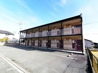 レオパレスグリーンコート乙島【1階】の外観