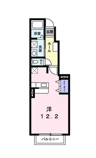 SUN’S GARDEN A【1階】の間取り