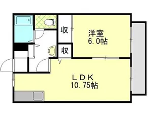 サンタウンコーラル C【101号室号室】の間取り