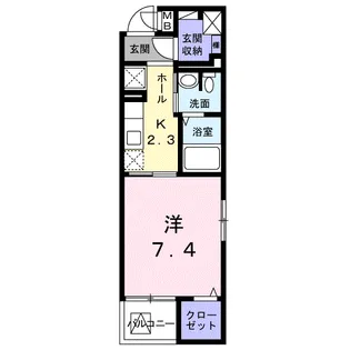 エテルノ・ミサオ【2階】の間取り