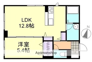 クラレッド マーレ【1階】の間取り