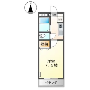 プチメゾン雅【2階】の間取り
