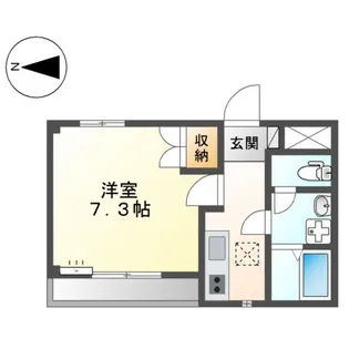 Gran Blue U【1階】の間取り