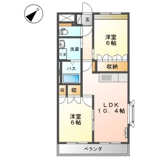ノエル【2階】の間取り