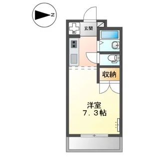 サンコート東山【00203号室】の間取り