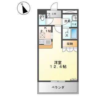 グレイスパレス【1階】の間取り