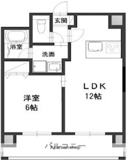 リーブル老松町【9階】の間取り