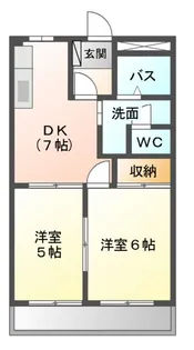 ハーモニーT【202号室】の間取り