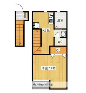Villa Soleil【2階】の間取り