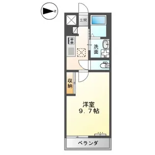 シェノン【1階】の間取り