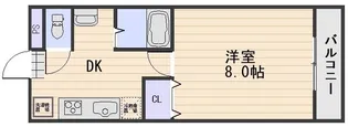 ピア大元駅前【1階】の間取り
