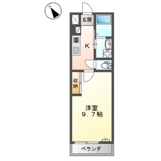 ベル・フェリス【2階】の間取り