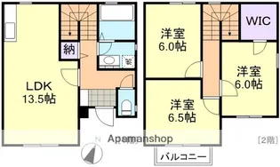 岡山県倉敷市玉島中央町1丁目【一戸建】の間取り