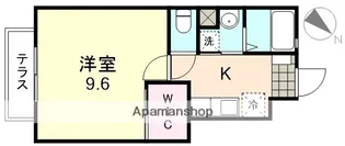 MONOLITH【1階】の間取り
