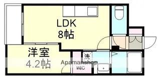 月光 新倉敷駅前【2階】の間取り