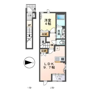メゾン桜【2階】の間取り
