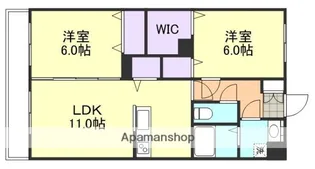 F-city老松町【2階】の間取り