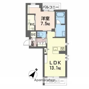 ヒロイック(BELS認証・ZEH)【2階】の間取り